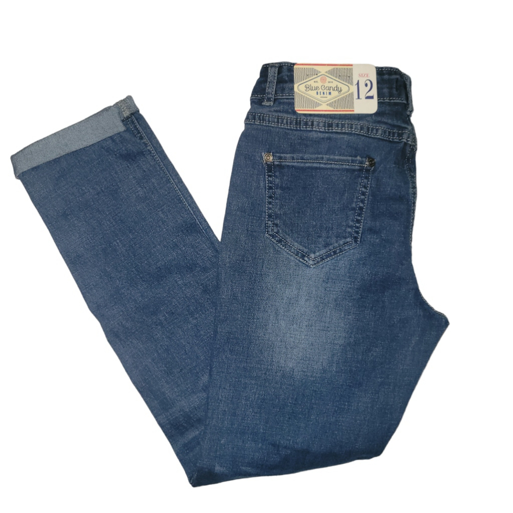 Girl's Blue Candy Jeans Size 12 - Picture 2 of 6